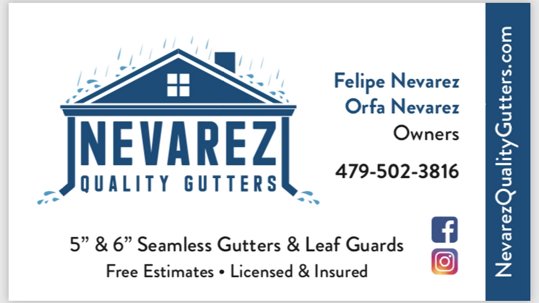 Nevarez Quality Gutters, LLC Logo