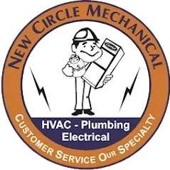 New Circle Mechanical Heating and Cooling, Electric, and Plumbing Logo
