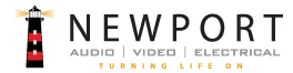 Newport Audio Video & Electric Logo