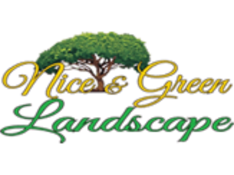 Nice and Green Landscape Logo