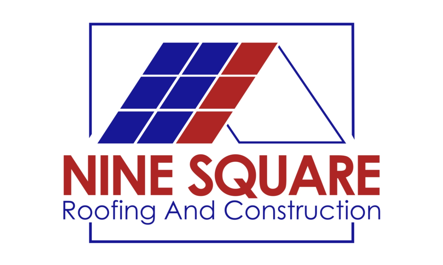 Nine Square Roofing and Construction Logo