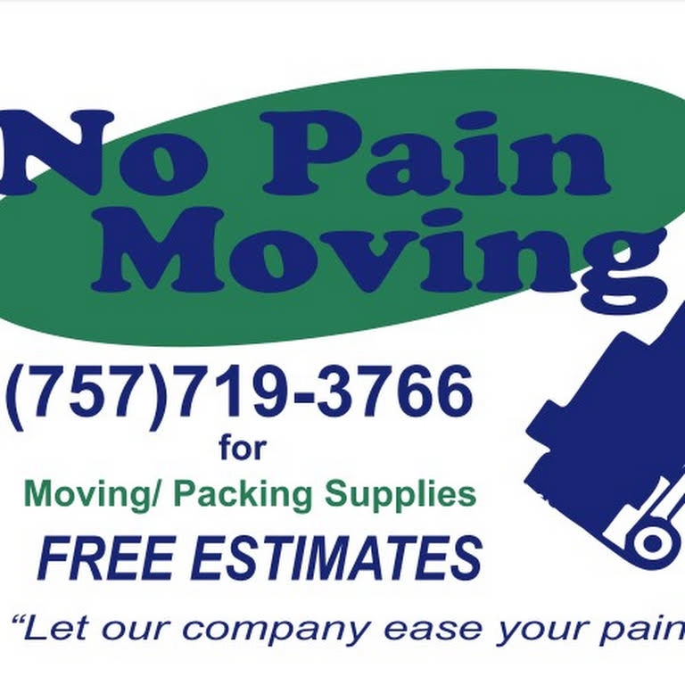 No Pain Moving Logo