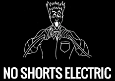 No Shorts Electric Logo
