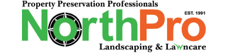 NorthPro Landscaping and Lawncare Logo