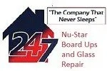 Nu-Star Board Ups and Glass Repair Logo