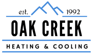 Oak Creek Heating & Cooling Logo