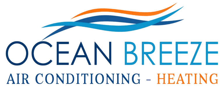 Ocean Breeze Heating and Air Conditioning Services Logo