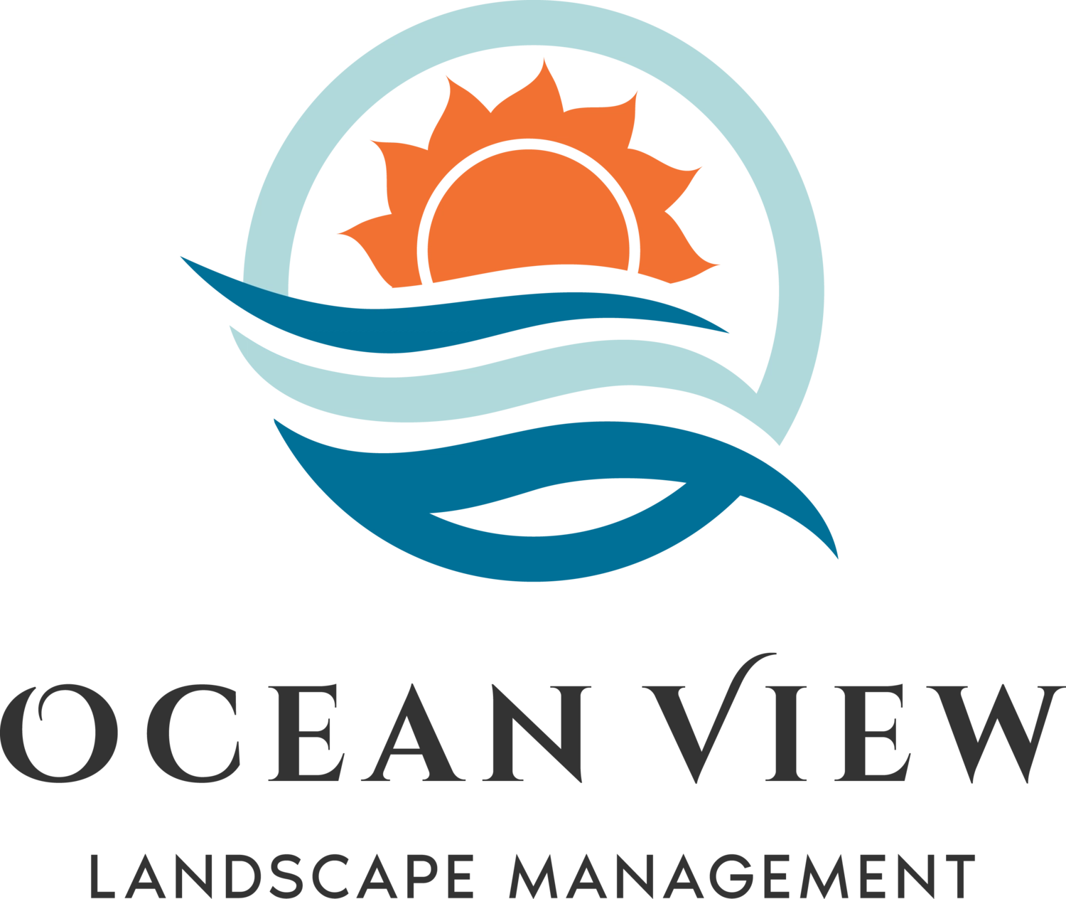 Ocean View Landscape Management Logo
