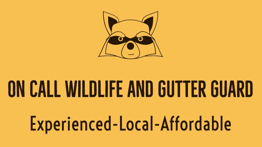 On Call Wildlife and Gutter Guard Logo