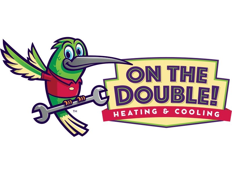 On the Double! Heating & AC Repair Logo