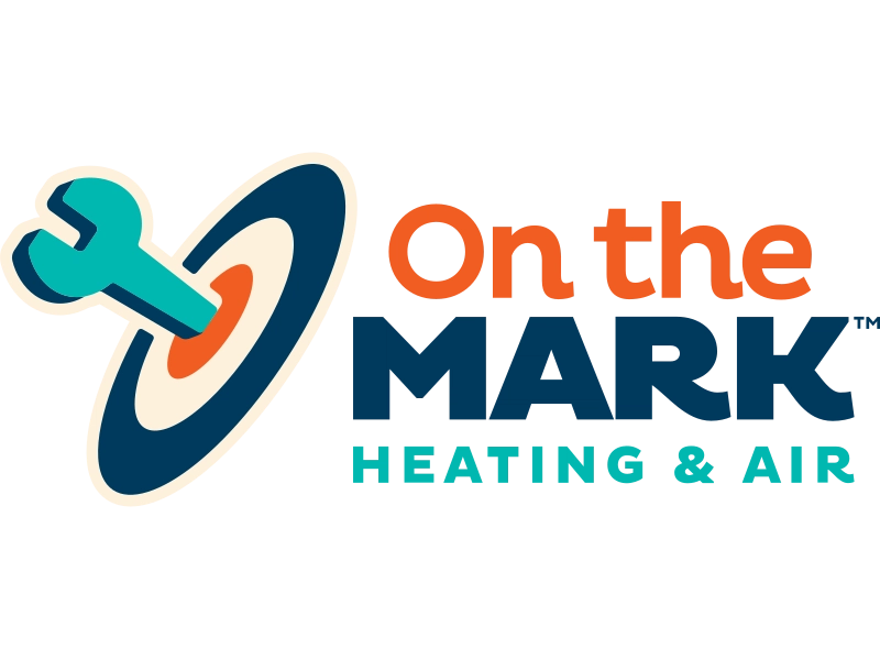 On The Mark Heating and Air Logo