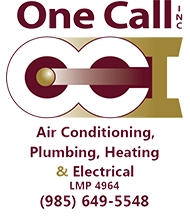One Call Inc. Electrical/ HVAC/Plumbing Logo