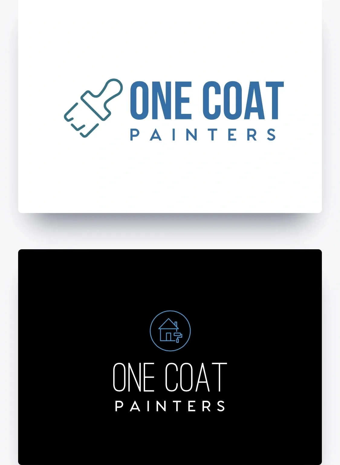 One Coat Painters LLC Logo