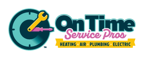 On Time Service Pros Heating and Air Logo