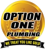 Option One Plumbing Logo