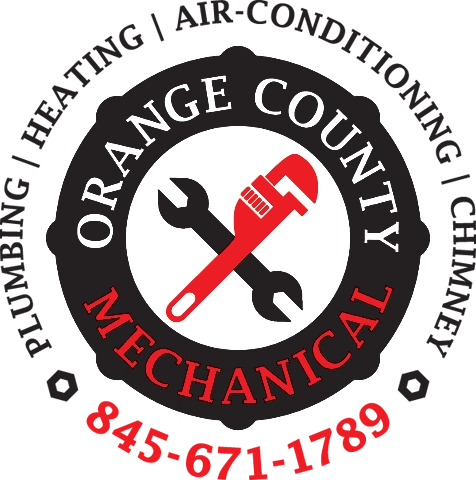Orange County Mechanical Plumbing, Heating, A/C, and Chimney Logo