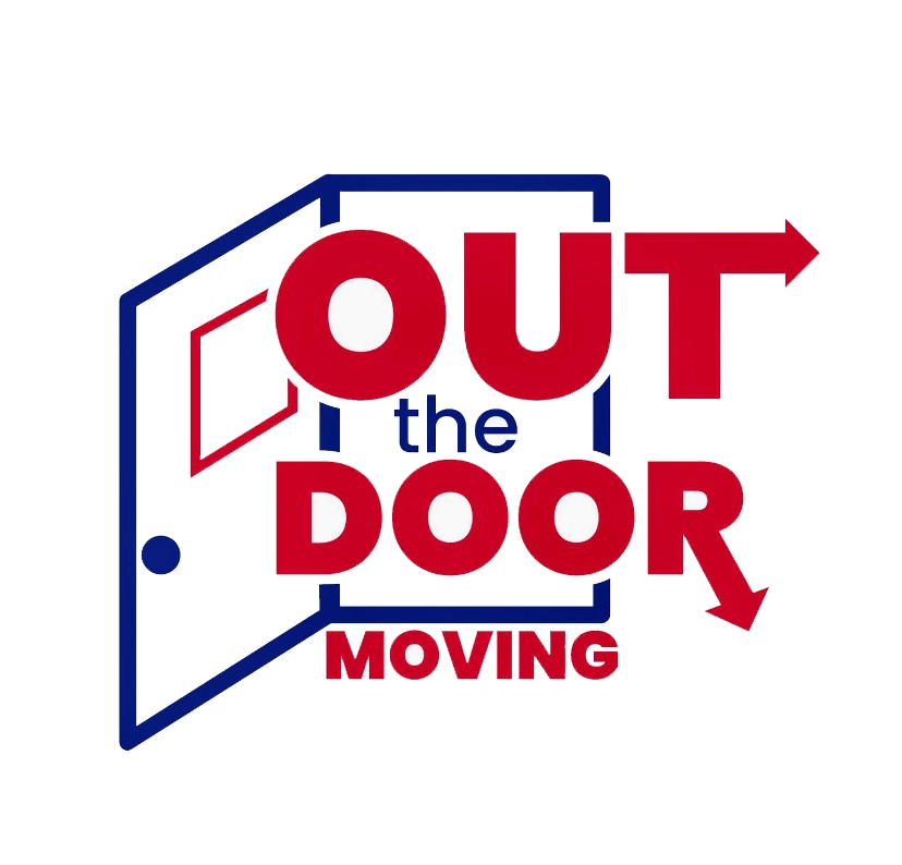Out The Door Moving Logo
