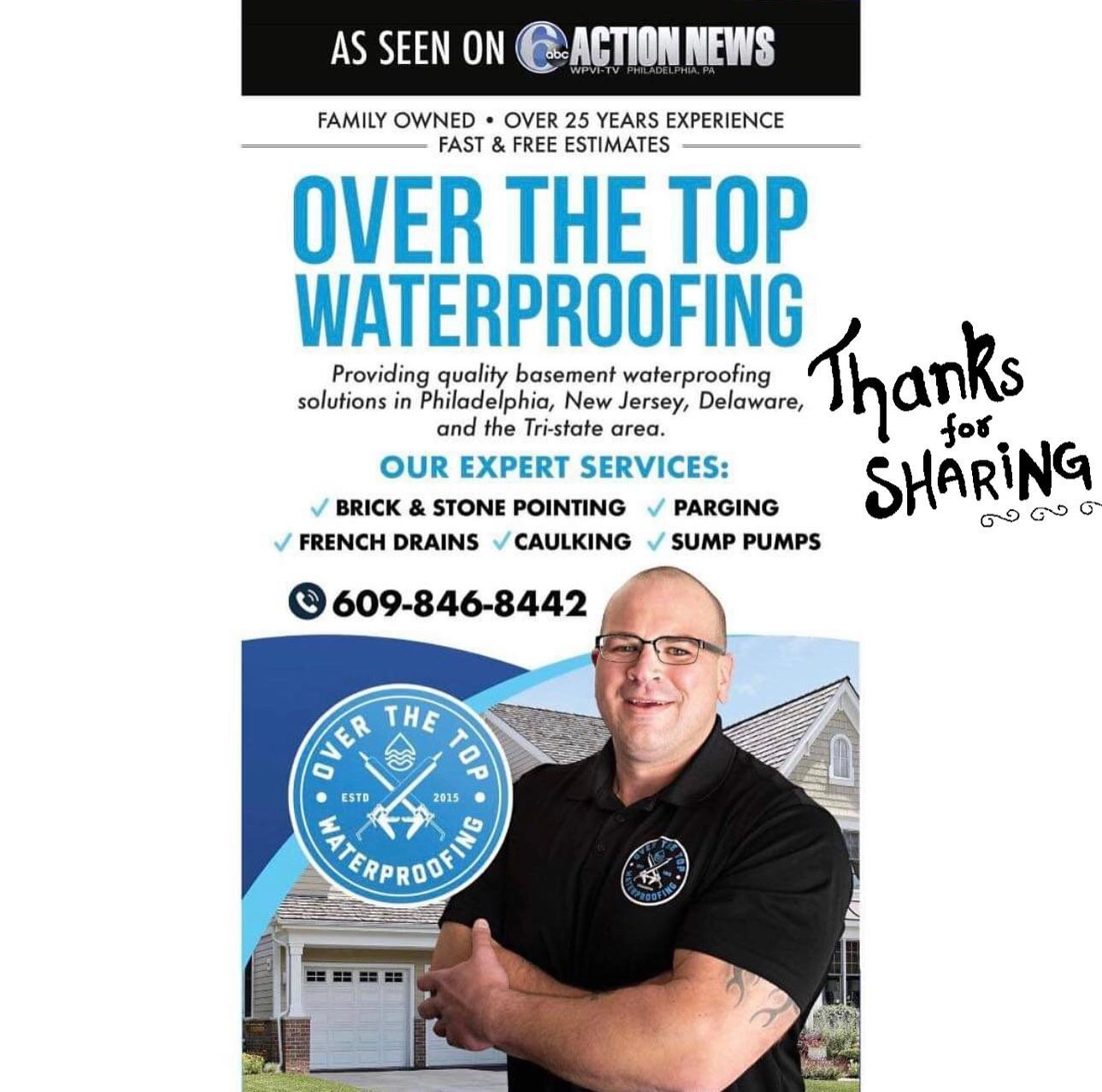 Over the Top Waterproofing Logo