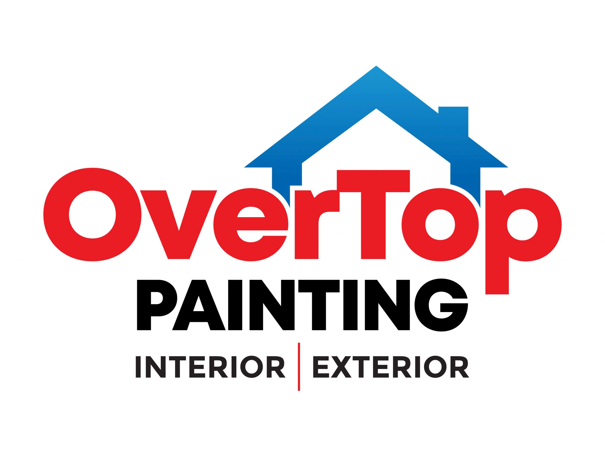 OverTop Painting LLC. Logo