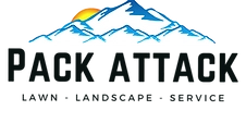 Pack Attack Lawn and Landscape Logo