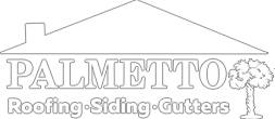 Palmetto Roofing Siding Gutters Logo