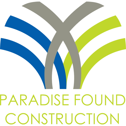 Paradise Found Construction Logo
