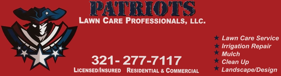 Patriot’s Lawn Care Professionals.LLC Logo