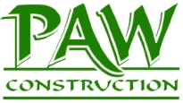 Paw Construction, Inc. Logo