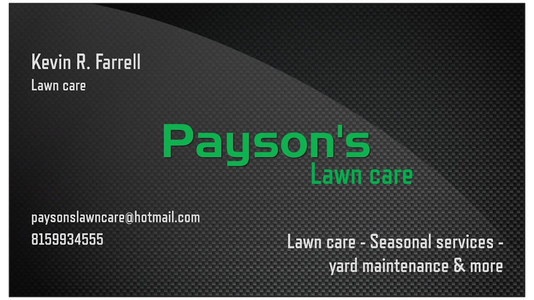 Paysons Lawn Care Logo