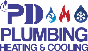 PD Plumbing Heating & Cooling Logo