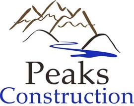 Peaks Construction LLC Logo