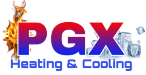 PGX Heating And Cooling Logo