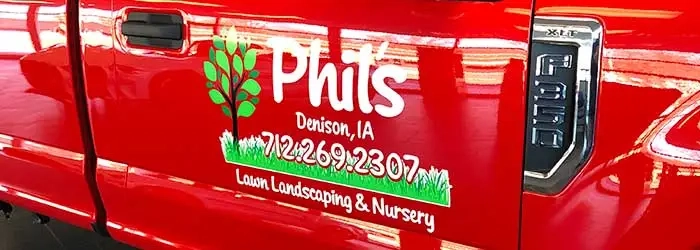 Phil's Lawn Landscaping-Nursery Logo