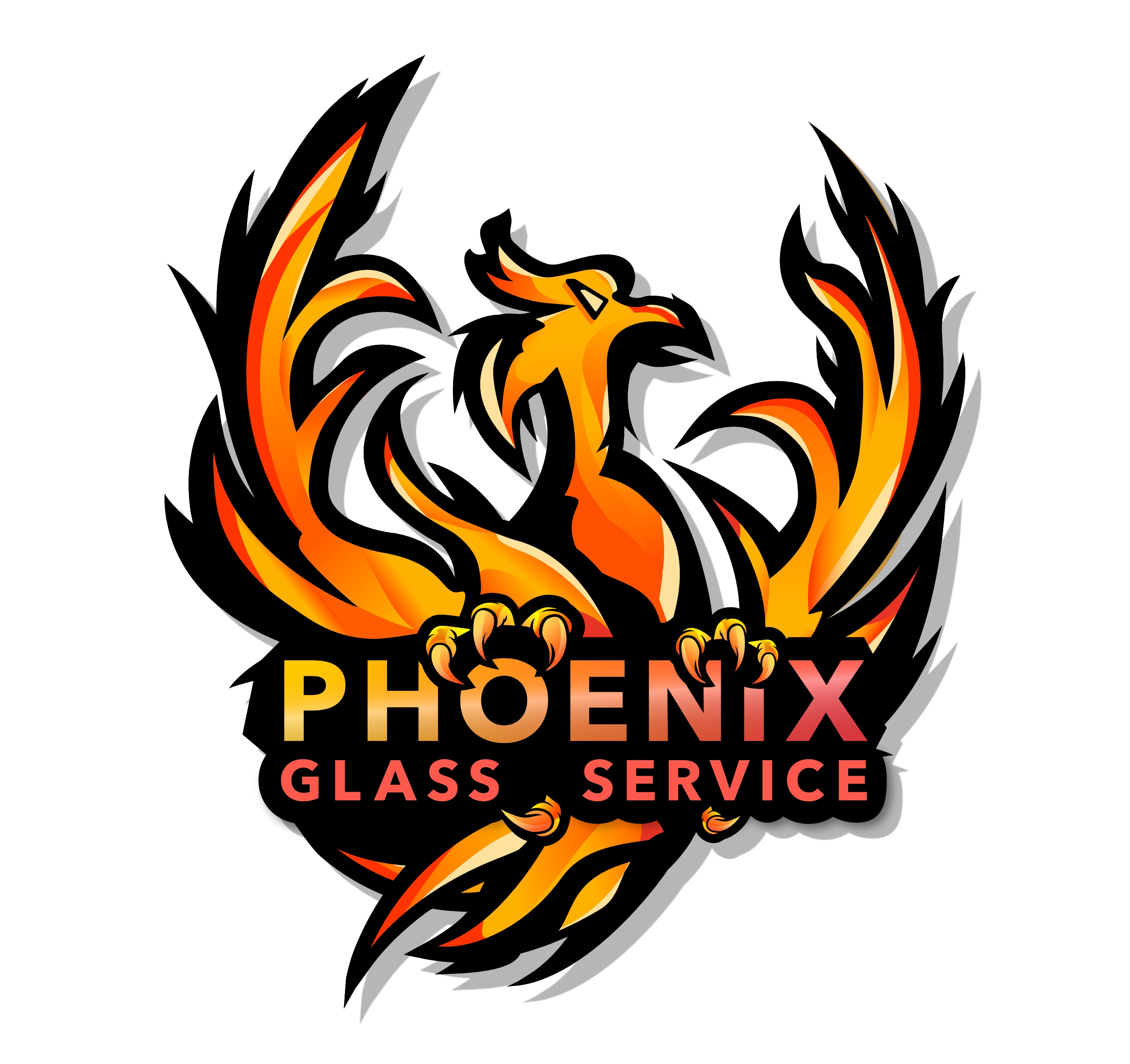 Phoenix Glass Service Logo
