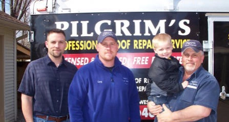 Pilgrim’s Professional Roof Repair Logo