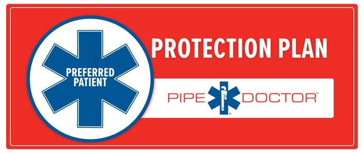 Pipe Doctor Plumbing and Heating Logo