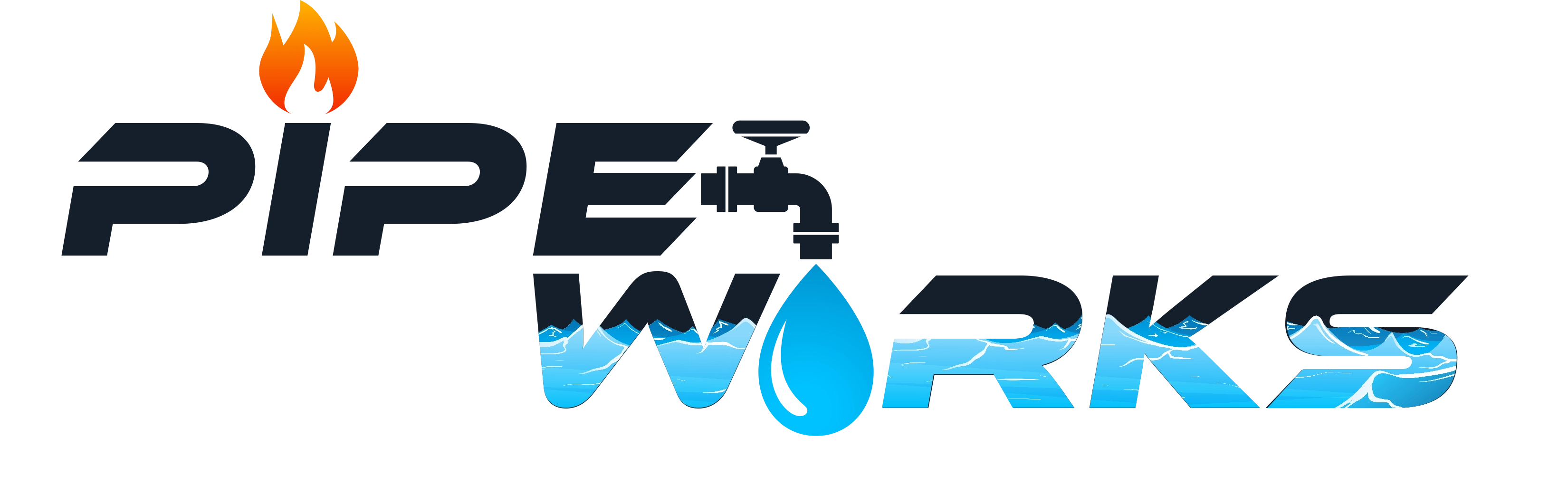 Pipeworks Plumbing & Heating Logo