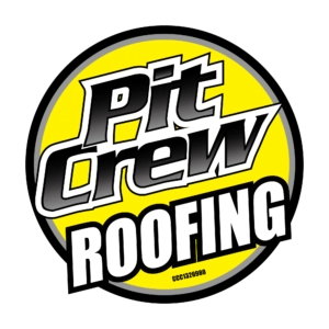Pit Crew Roofing Logo
