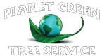 Planet Green Tree Service Logo