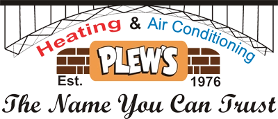Plew's Heating & Air Conditioning Logo