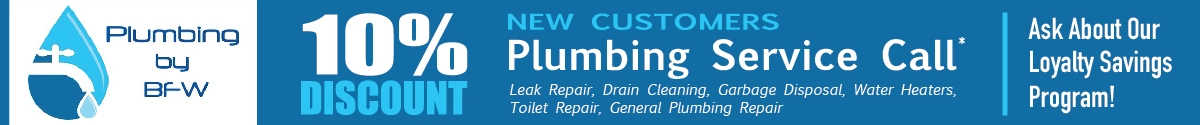 Plumbing by BFW Logo