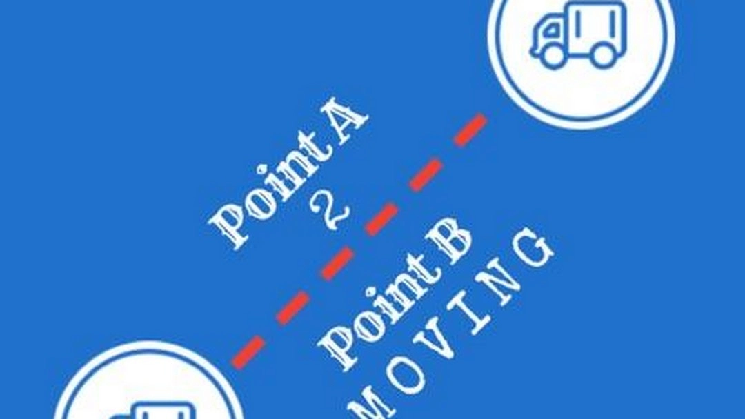 Point A 2 Point B Moving Logo