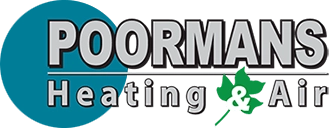 Poormans Heating & Air Logo