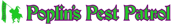 Poplins Pest Patrol Logo