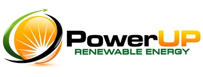 Power Up Renewable Energy Logo