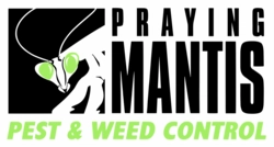 Praying Mantis Termite & Pest Logo