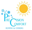Precision Comfort Heating and Cooling Logo