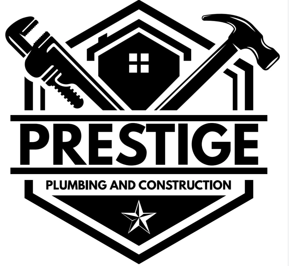 Prestige Plumbing & Construction. Logo