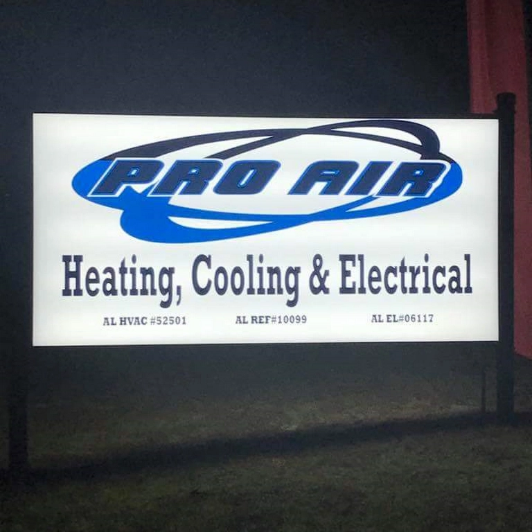 Pro Air Heating, Cooling and Electrcial LLP Logo