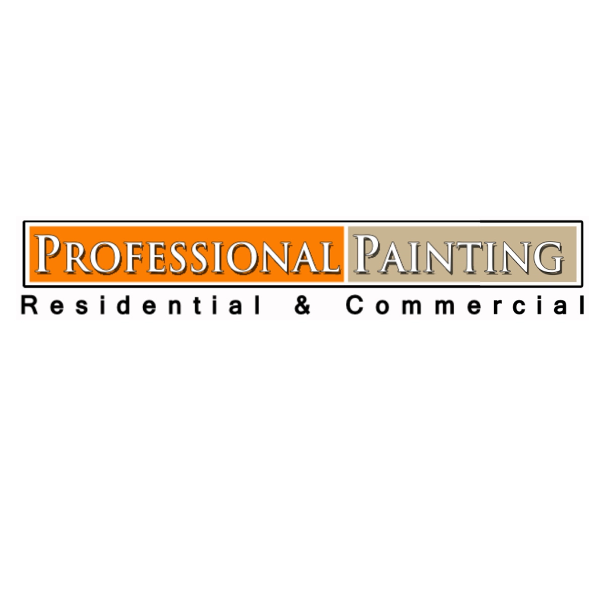 Professional Painting and Construction Logo